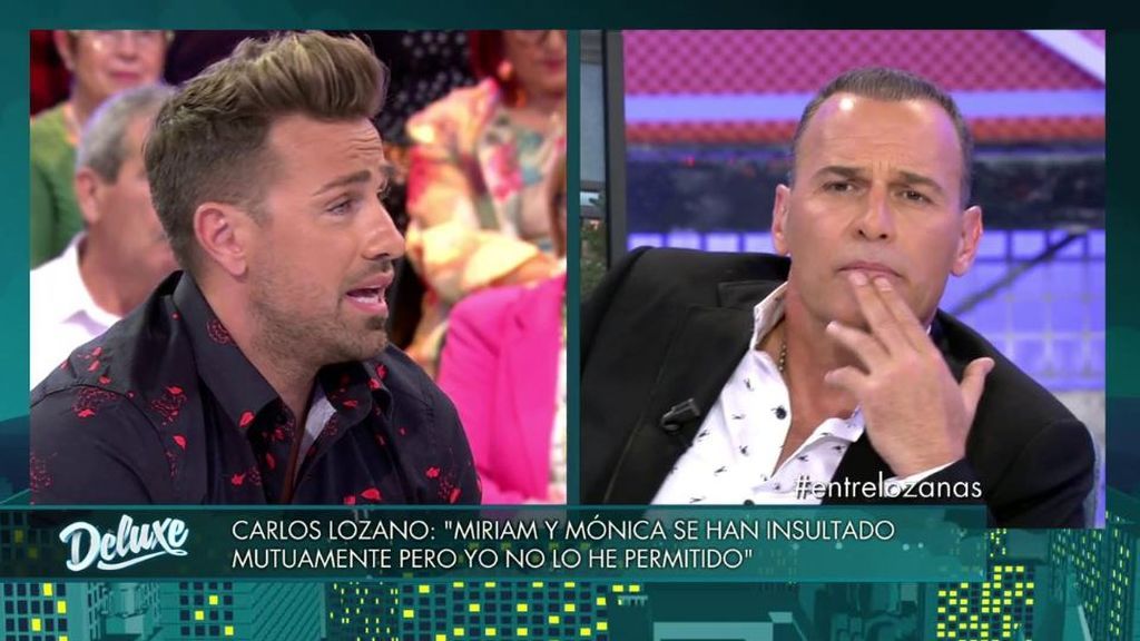 Lozano pilla a Rafa Mora en directo: "¡Qué vergüenza que Mónica  te diga cosas privadas!"