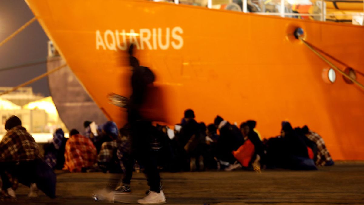 Salvini cierra los puertos de Italia al barco 'Aquarius', con más de 600 inmigrantes a bordo