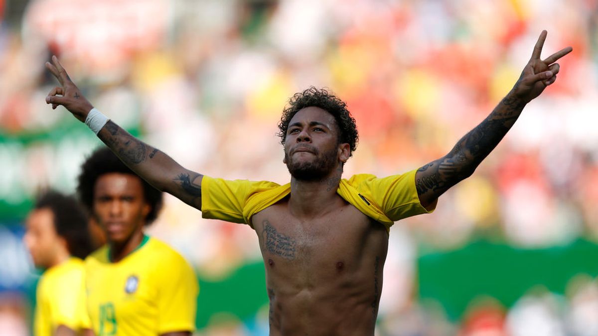 Brasil golea a Austria con gol de Neymar en su última prueba antes del Mundial
