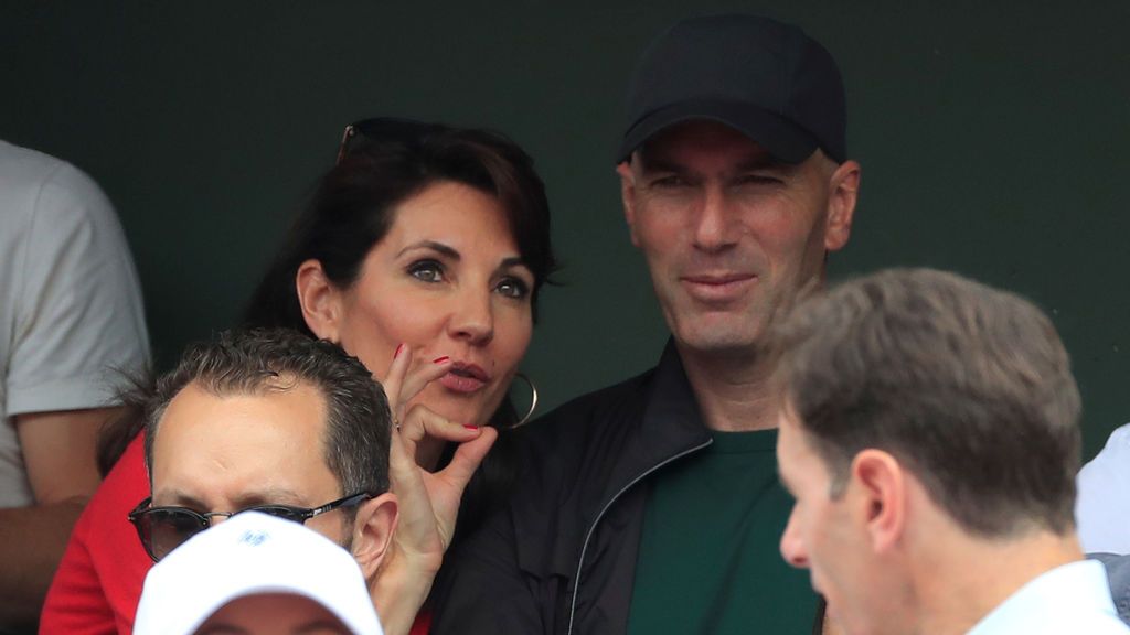 Zidane reaparece en la final de Roland Garros tras su adiós al Real Madrid