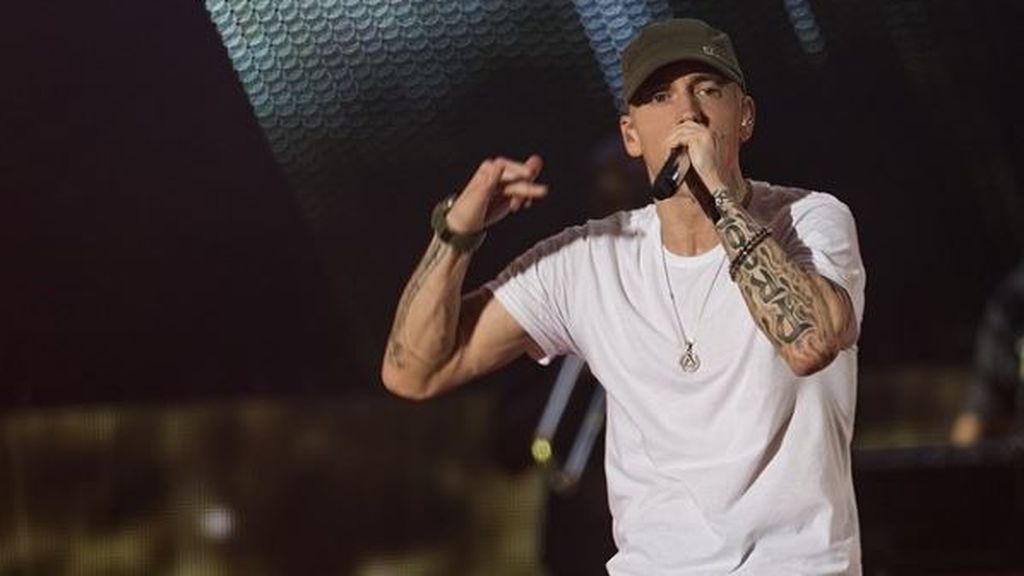 Pánico después de una actuación de Eminem tras escucharse un tiro