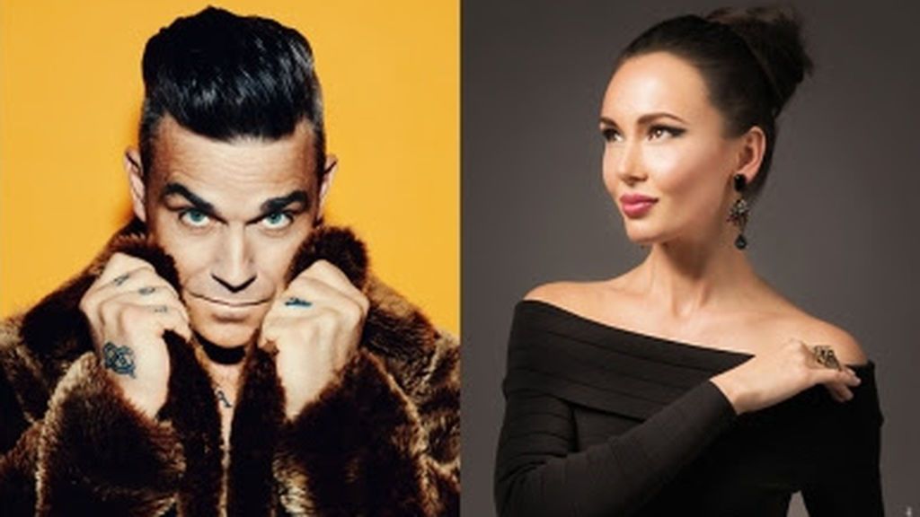 Robbie Williams, Aida Garifullina y Ronaldo