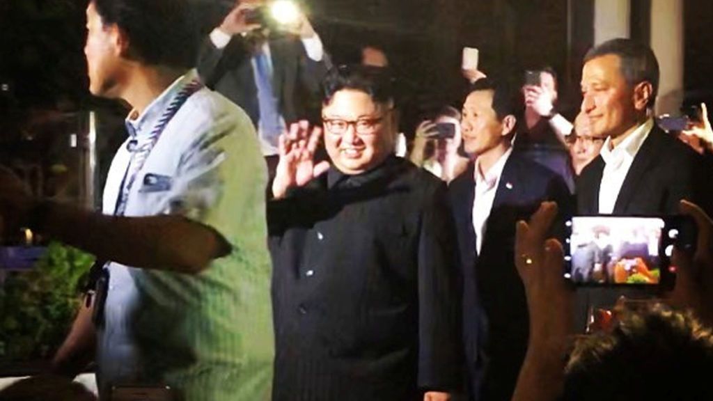 Kim Jong-un en Singapur: ha nacido una estrella