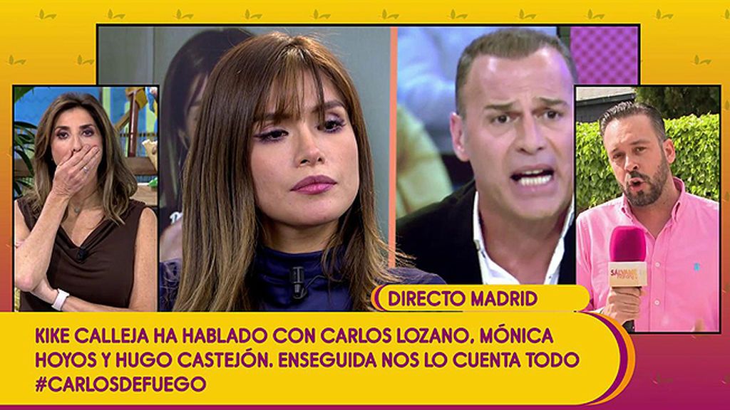 Miriam Saavedra estalla contra Carlos Lozano: "¡Sal inmediatamente y para esto ya!"