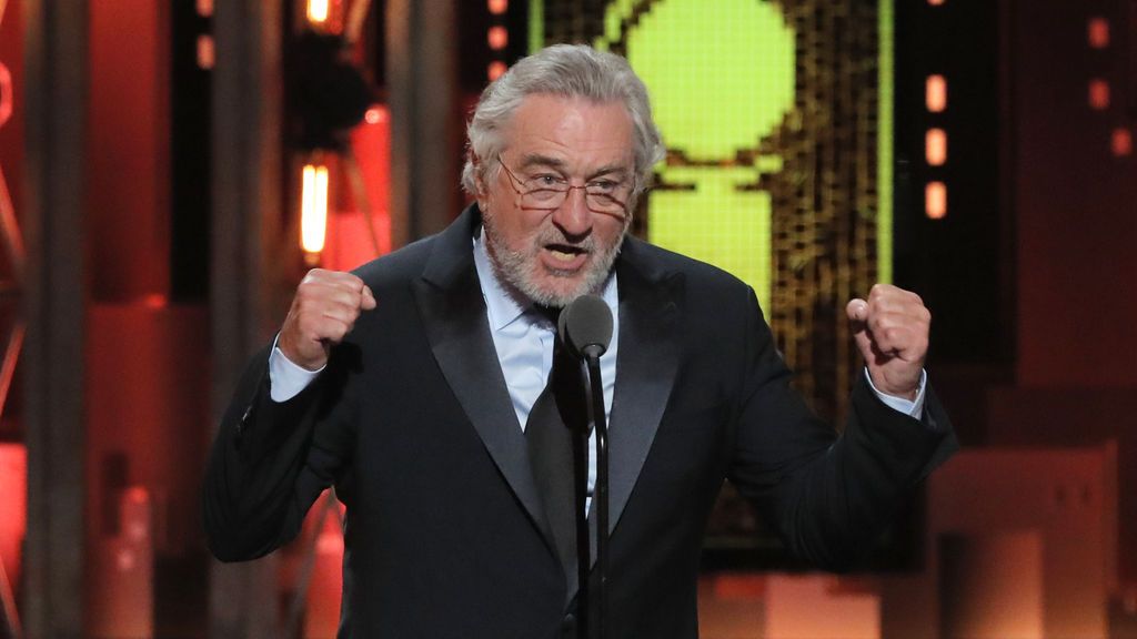 Robert de Niro, protagonista de los Premios Tony: ¡Fuck, Trump!"