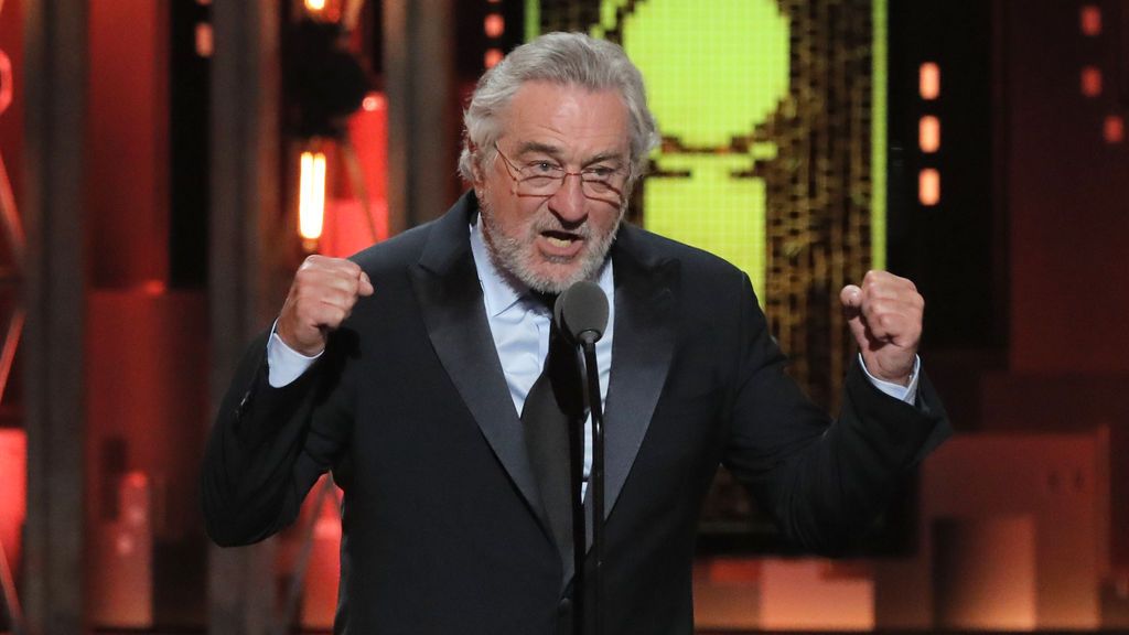 De Niro ataca al presidente estadounidense en los Premios Tony: "Fuck, Trump!"