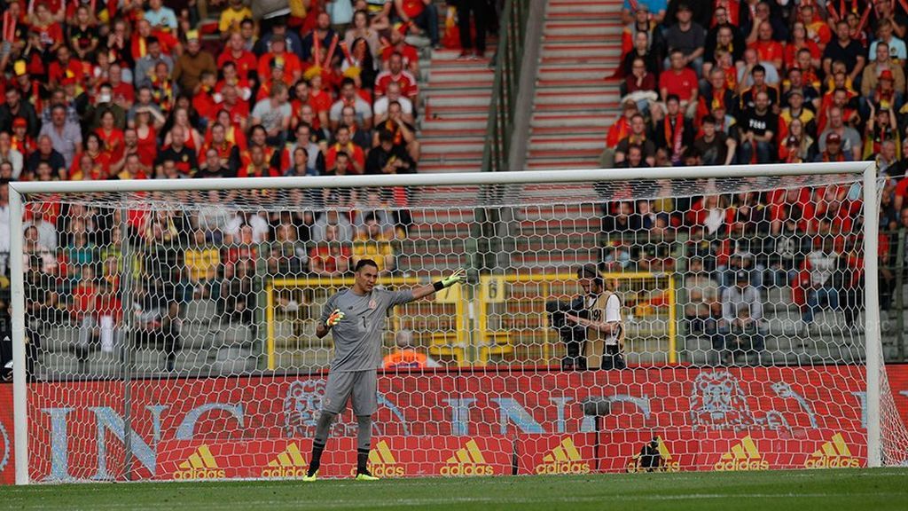 La peor noche de Keylor Navas: se 'come' cuatro goles de Bélgica antes del Mundial