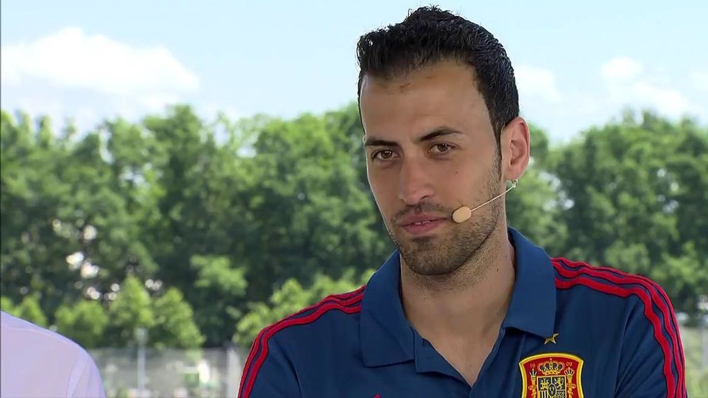 Busquets, sobre Griezmann: "El Barça quiere tener a los mejores jugadores y él es un jugadorazo"