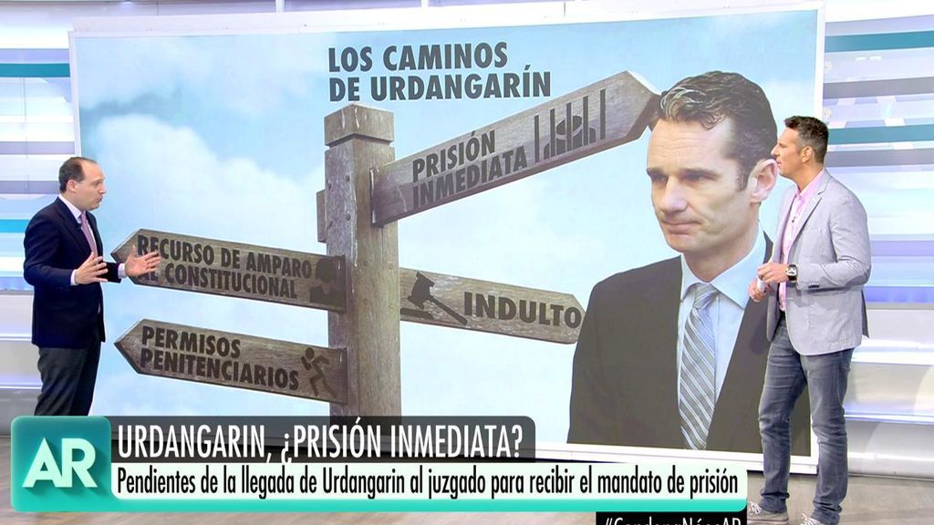 Los caminos de Urdangarin: la prisión inmediata, el recurso al Constitucional y el indulto