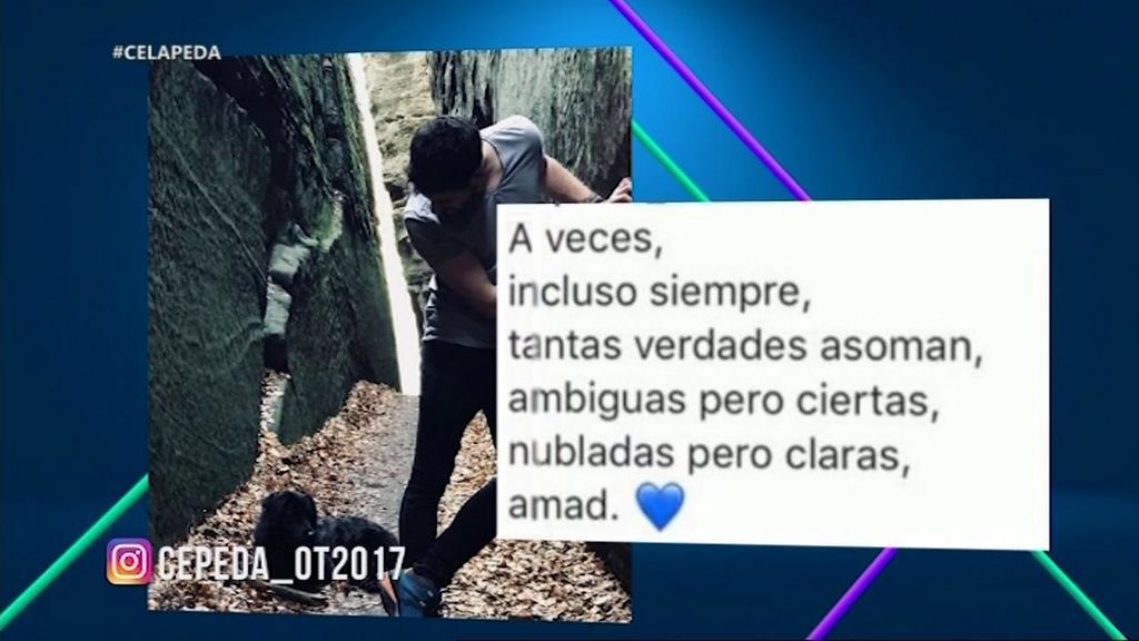 El mensaje de amor oculto de Cepeda a Aitana en una poesía del que luego se arrepintió