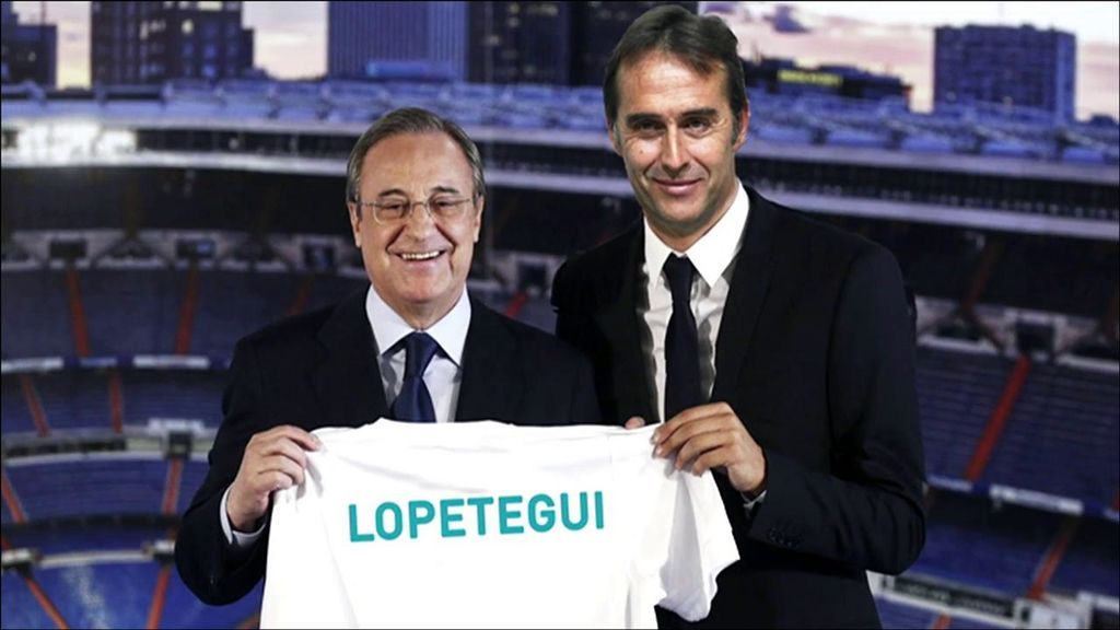 Así será la galáctica presentación de Julen Lopetegui como nuevo entrenador del Real Madrid