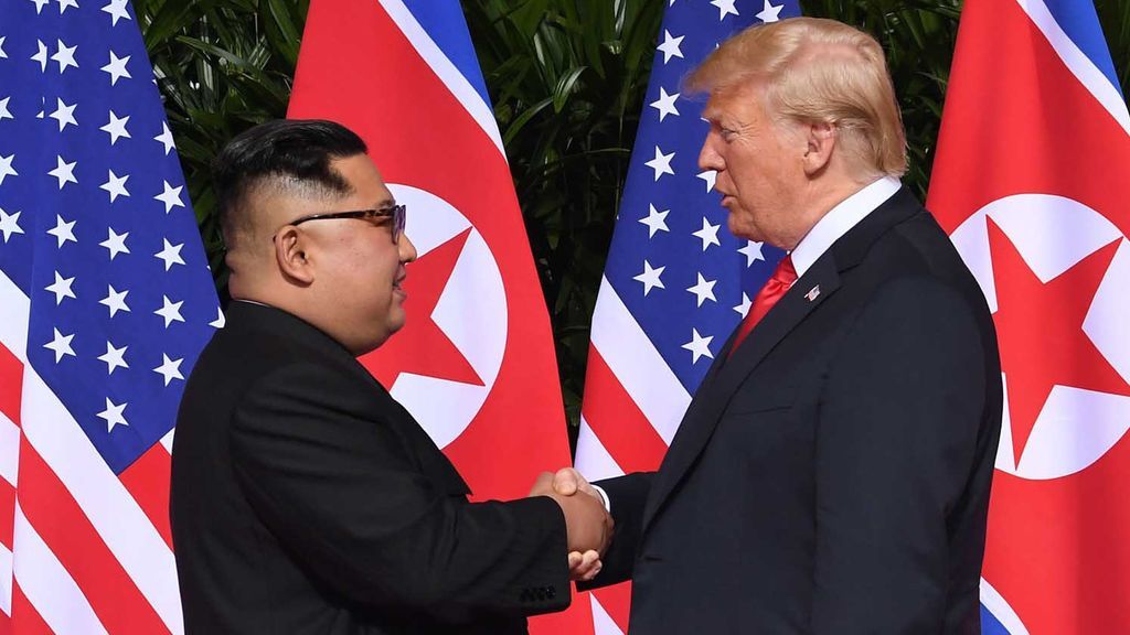 Trump dice ahora que nunca habló con Kim Jong-un sobre retirar tropas en Corea del Sur