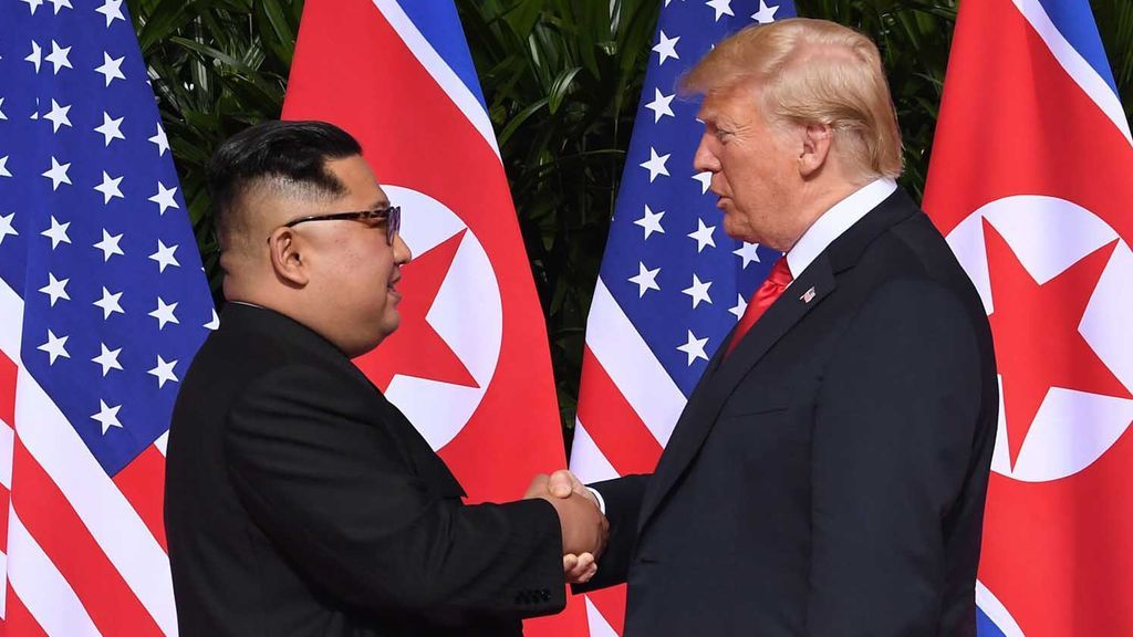 Trump dice ahora que nunca habló con Kim Jong-un sobre la retirada de tropas en Corea del Sur
