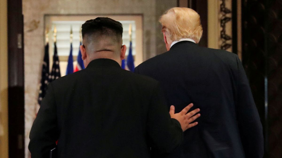 A Trump le gustaría que "su gente" le escuche como los norcoreanos a Kim Jong-un