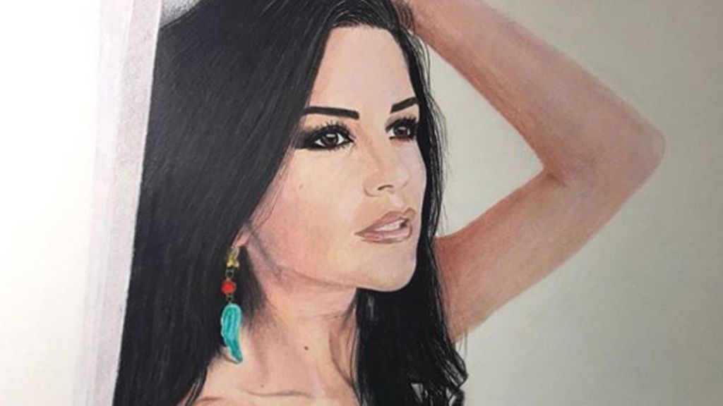 Un 'ex gran hermano' es admirador de Lola Ortiz ¡y le ha regalado un retrato!