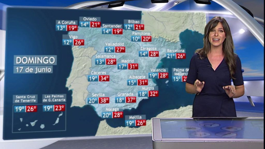 Tiempo inestable: Inevitables tormentas a pesar de los 40º C en Andalucía