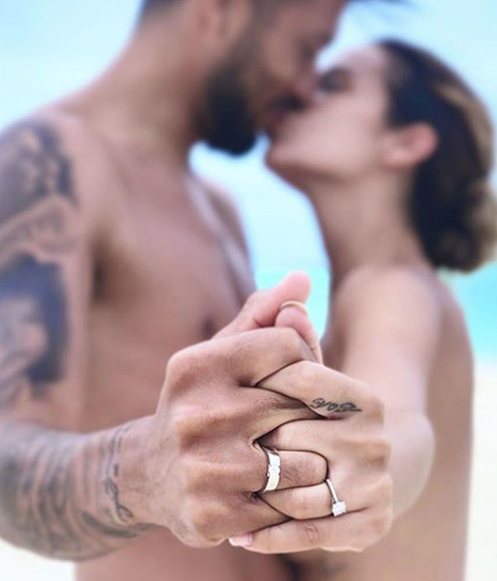 ¡Tamara Gorro y Ezequiel Garay se casan por sorpresa en Maldivas!