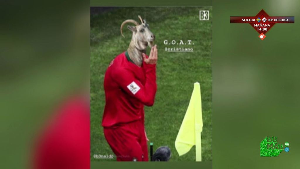¿Le dedicó Cristiano su gol a Messi posando como una cabra? Su mejor amigo da la pista