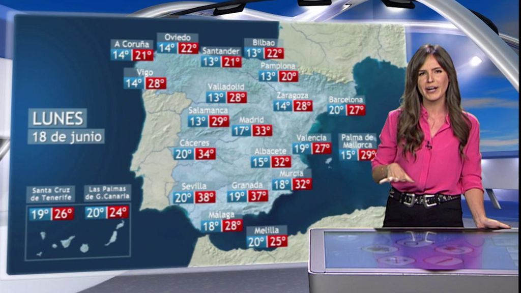 El último fin de semana de primavera: Calor y tormentas intensas en Andalucía