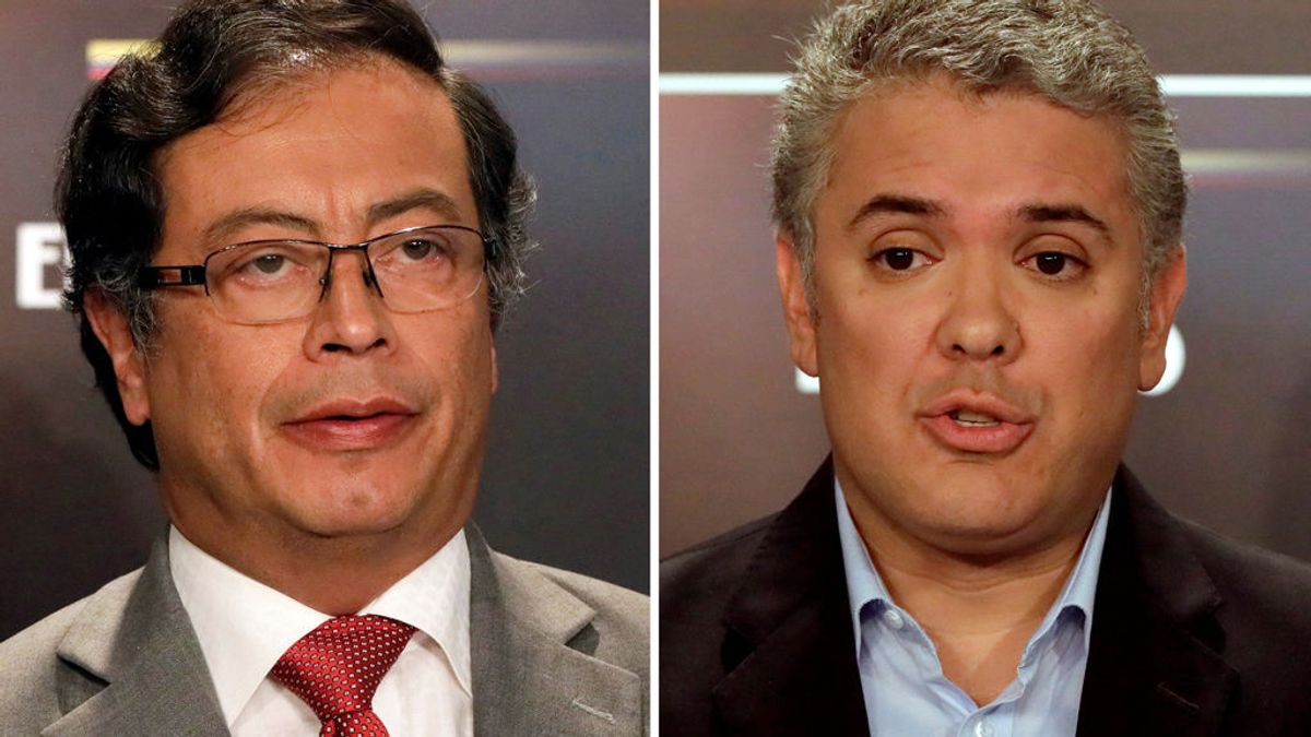 Iván Duque y Gustavo Petro enfrentan sus visiones de la paz en las urnas