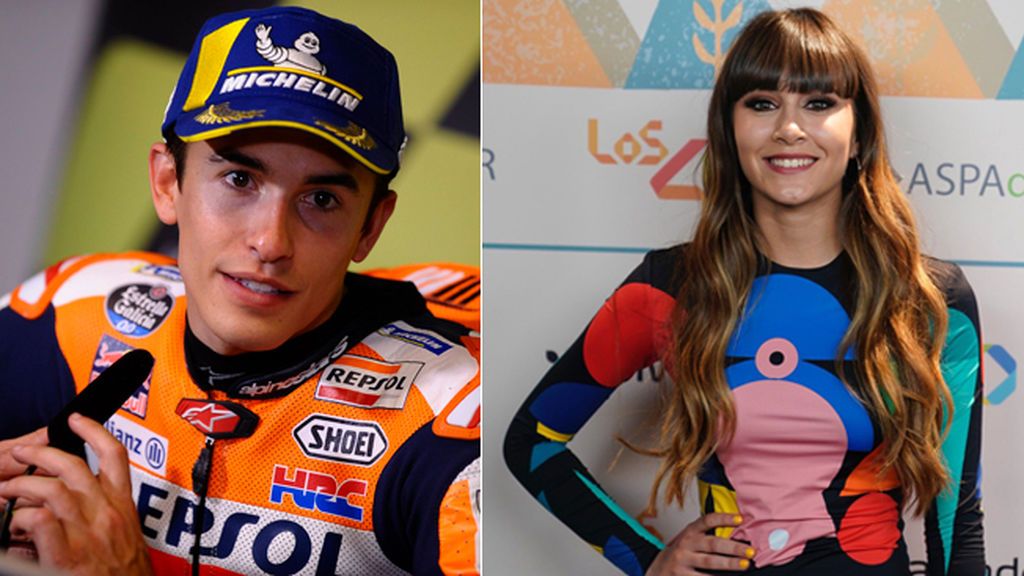 Sonrisas y complicidad: Aitana, de Operación Triunfo, la seguidora más especial de Marc Márquez en Montmeló