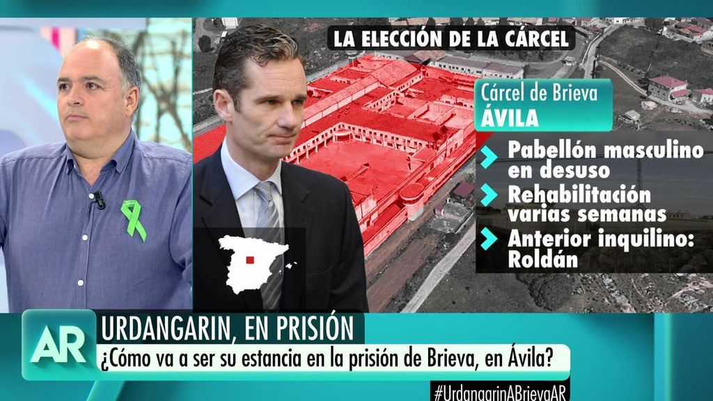 Así será la estancia de Iñaki Urdangarin en la cárcel de Brieva, Ávila