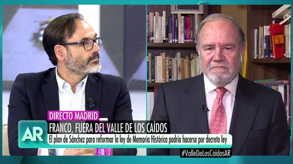 El enfrentamiento entre Fernando Garea y el presidente de la Fundación Francisco Franco por el Valle de los Caídos