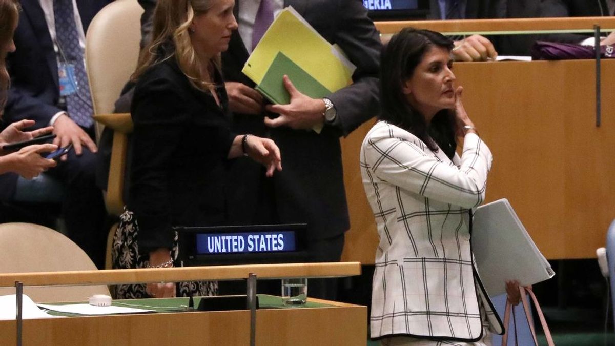 Estados Unidos se retira del Consejo de Derechos Humanos de la ONU