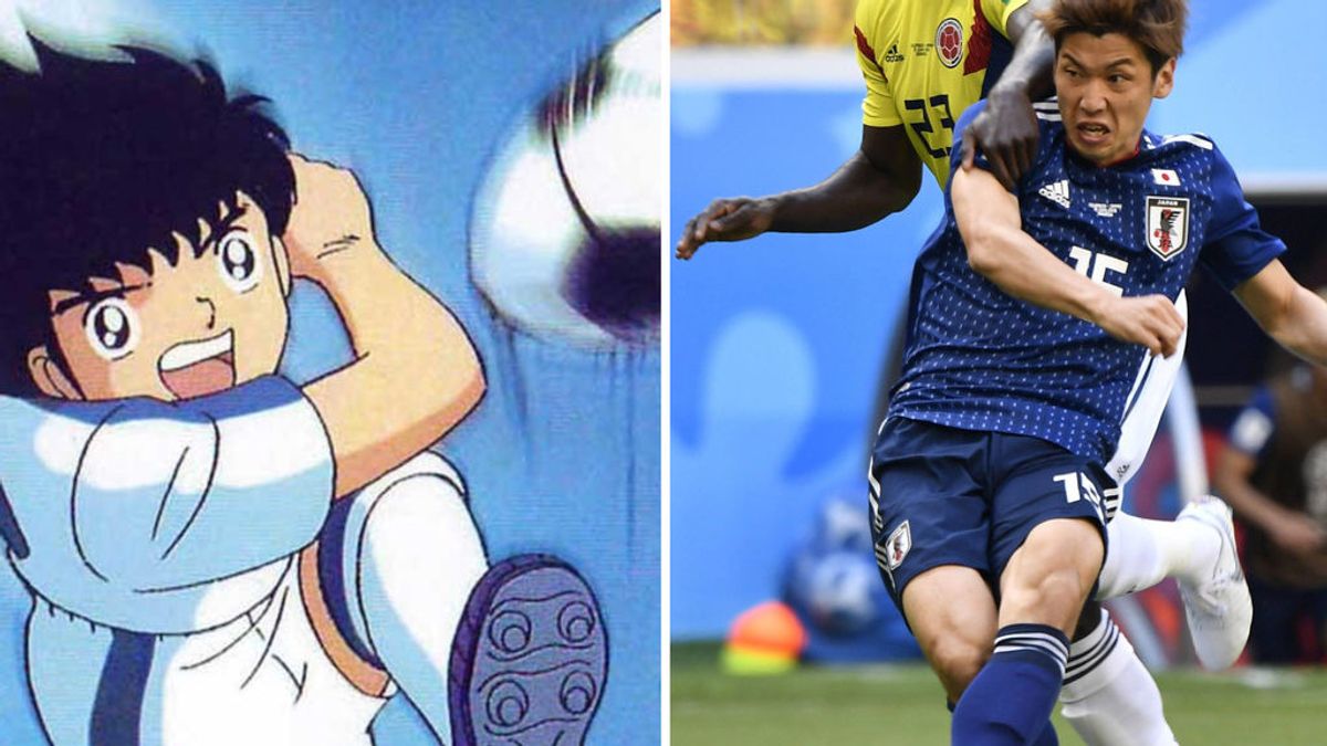 Oliver y Benji se convierten en 'Trending Topic' tras la victoria de Japón ante Colombia