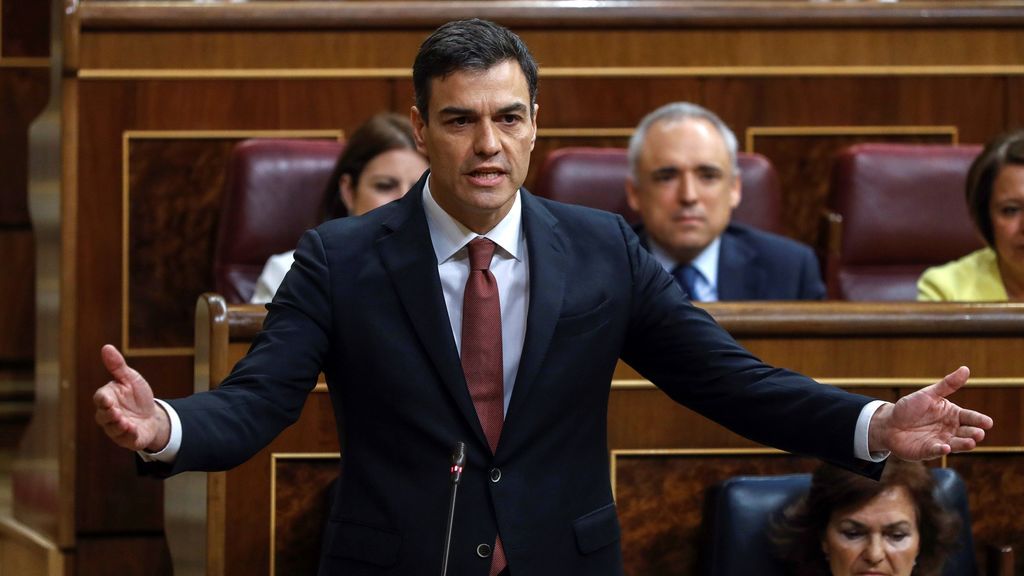 Pedro Sánchez culpa al PP de la crisis territorial en Cataluña