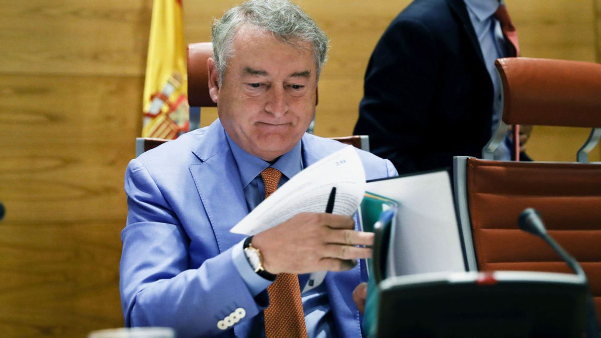 José Antonio Sánchez, durante una Comisión Mixta de Control de RTVE.