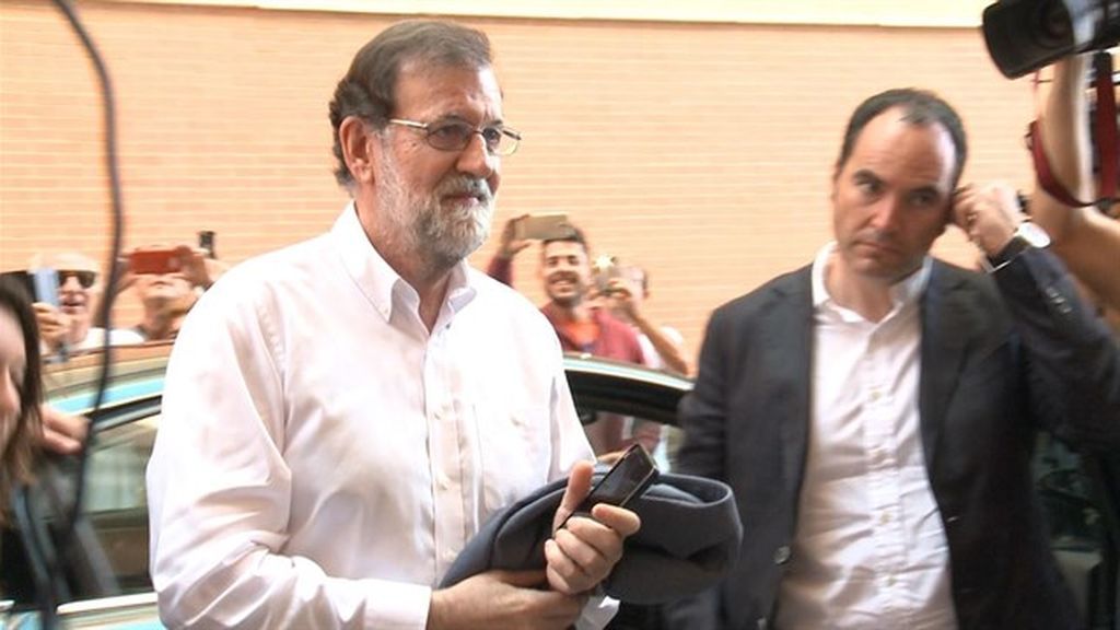 Rajoy, vuelta al trabajo en Santa Pola