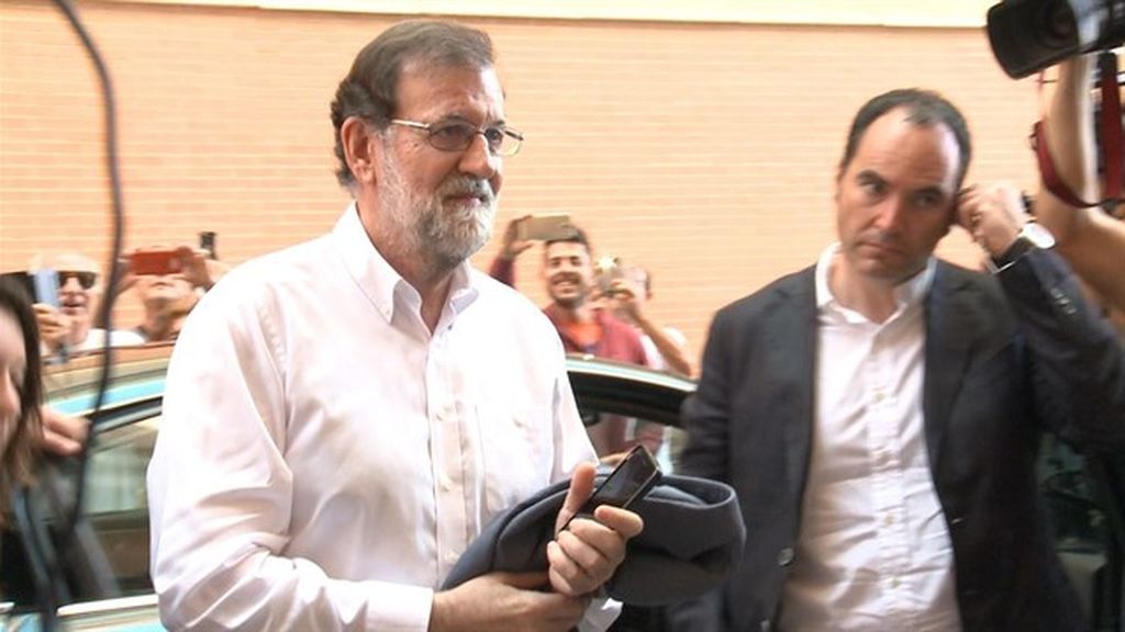 Rajoy, vuelta al trabajo en Santa Pola