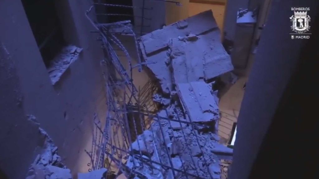 Los nervios de los vecinos del edificio semi derrumbado en Madrid, a flor de piel