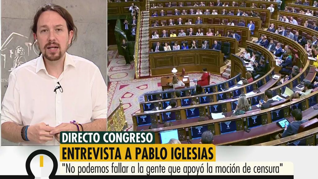Pablo Iglesias: "Como futuro padre, quiero compartir al 50% las tareas con mi pareja, no quiero ayudar, quiero repartir el trabajo"
