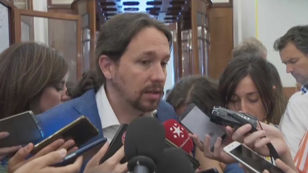 Iglesias sobre la vuelta de Rajoy al trabajo: "Habla bien del presidente lo que ha hecho"