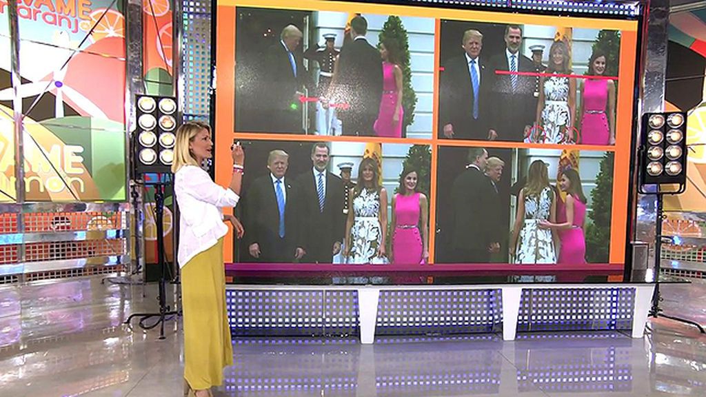 Cristina Soria ve a Doña Letizia "empequeñecida" durante su encuentro con Melania Trump
