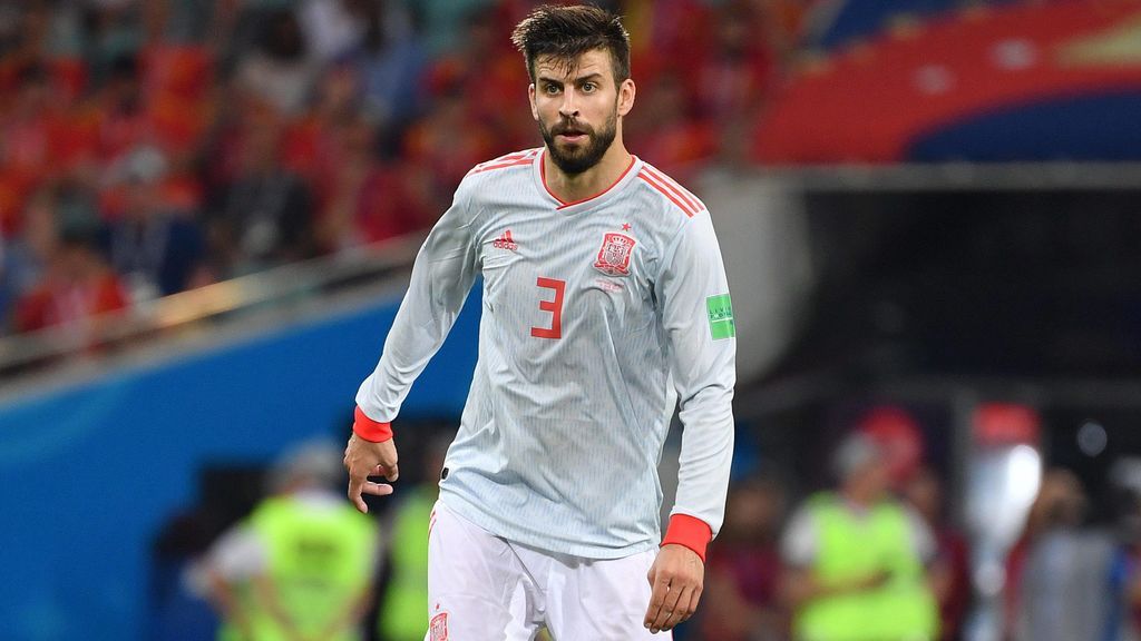 Piqué celebra sus 100 partidos con España con un mensaje en redes