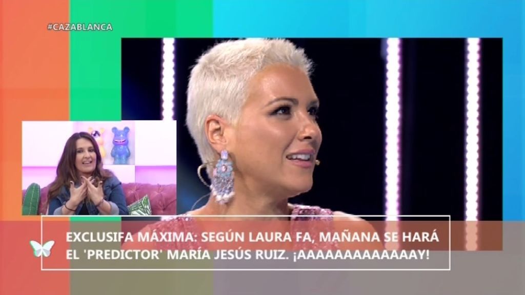 Laura Fa: "María Jesús Ruiz va a hacerse ya la prueba para saber de entrada si está embarazada"