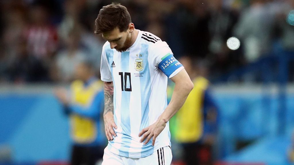Messi entra en depresión en el peor momento: nula movilidad y muy lejos del área