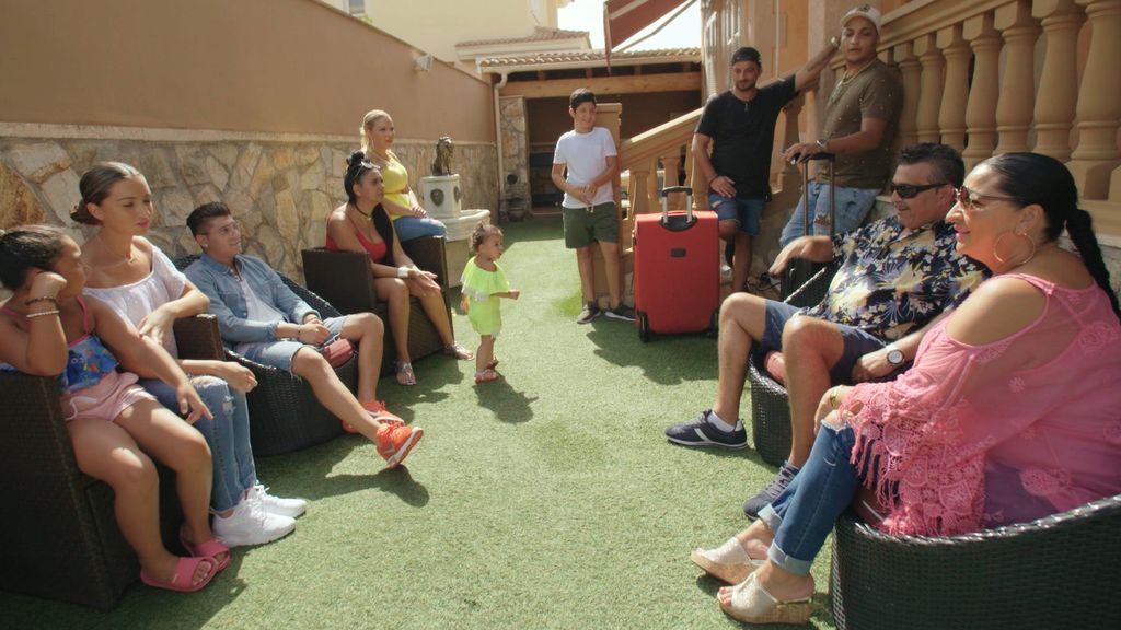 Los Fernández Navarro, en el último episodio de la cuarta temporada de 'Los gipsy kings'.