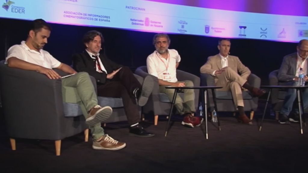 Los estrenos de cine y televisión de Mediaset se presentan en el Festival de Cine de Tudela