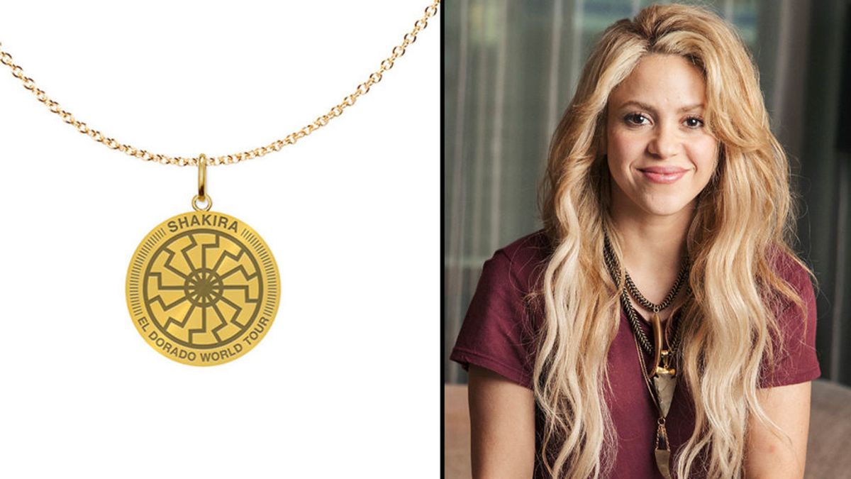 Shakira promociona su gira con un símbolo nazi