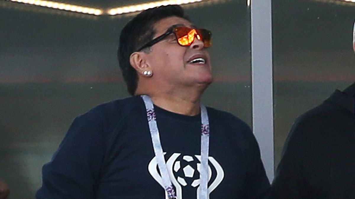 Del éxtasis, a las lágrimas: Maradona no pudo contener la emoción tras la derrota de Argentina