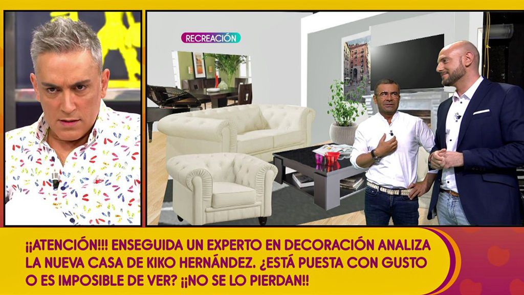 Kiko Hernández se pica ante la valoración de un experto que suspende la decoración de su casa: "¡Y yo preocupado!"