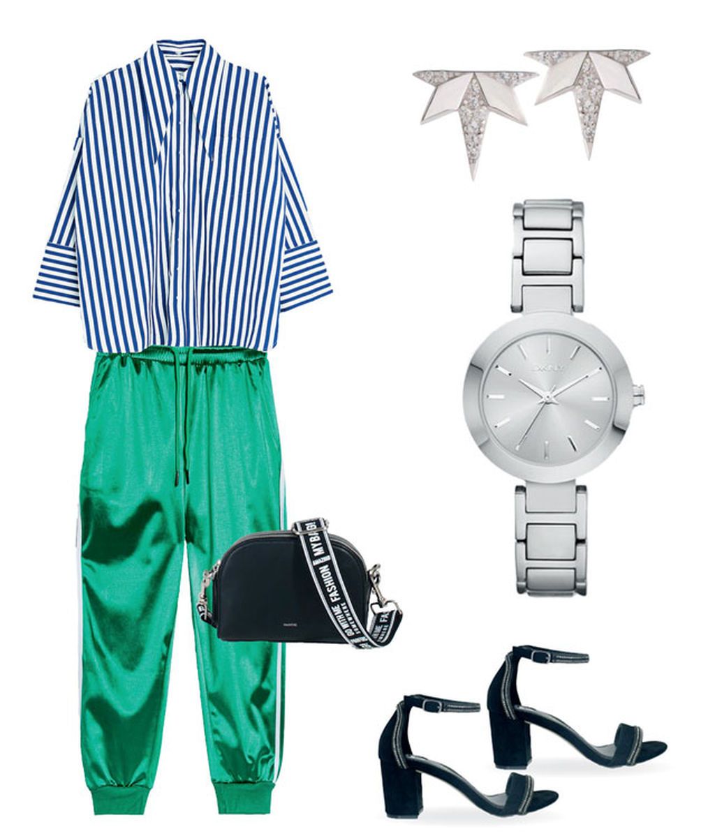 Camisa masculina ¡y de rayas!