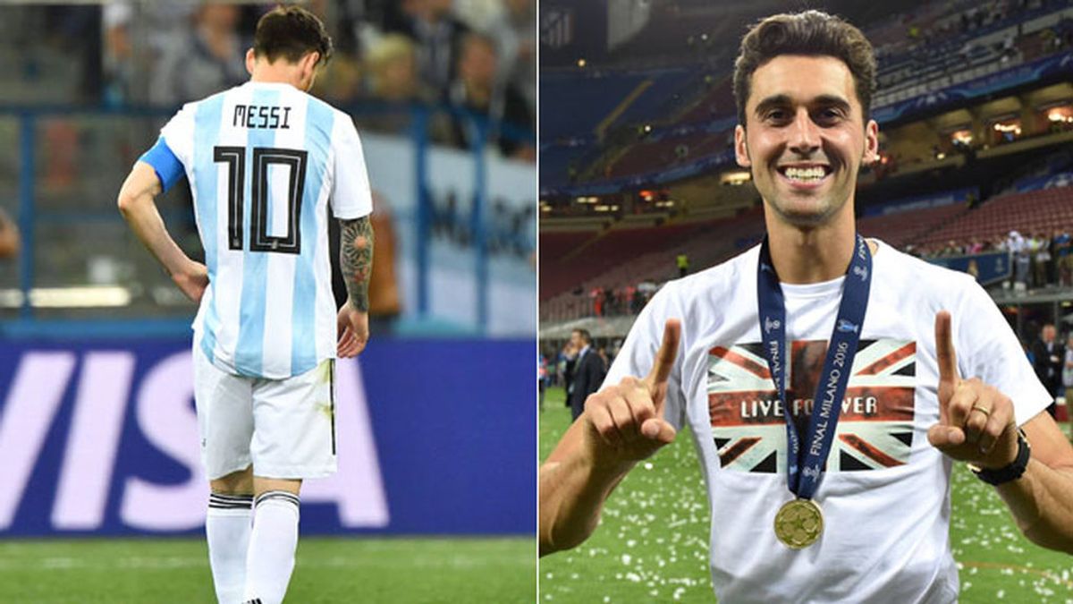 Arbeloa se acuerda de Messi en su peor noche con Argentina
