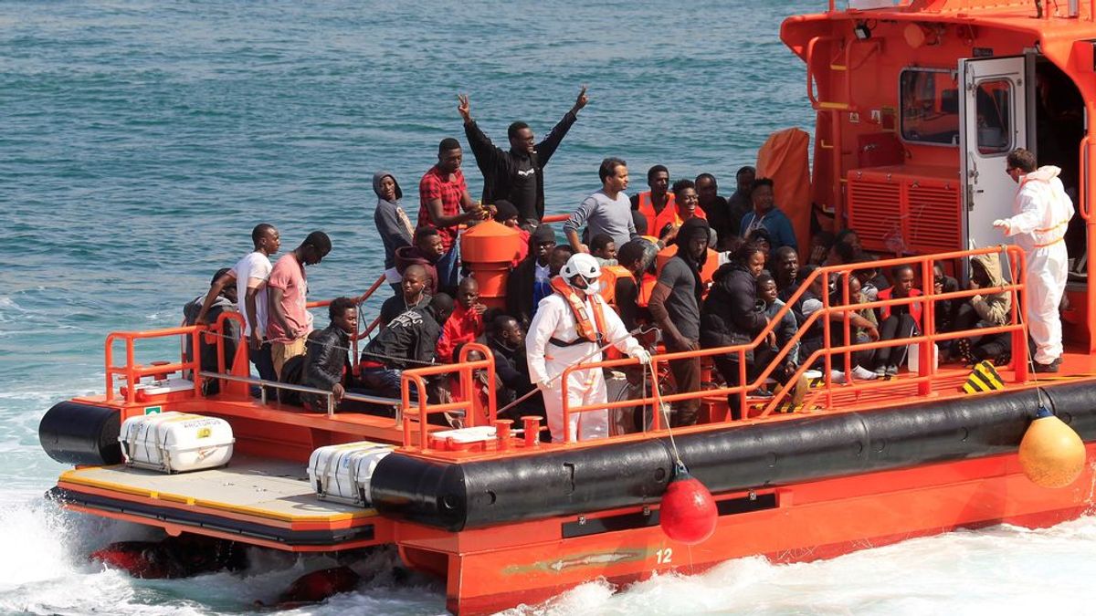 Rescatan en un día a más de 550 migrantes en las costas españolas