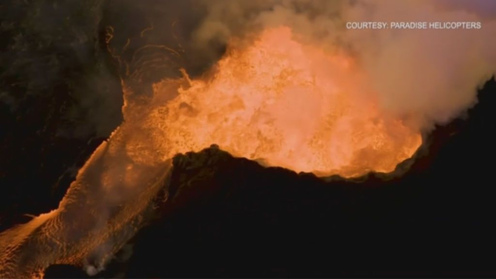 El volcán Kilauea causa un temblor de 5,2 en la escala de Richter