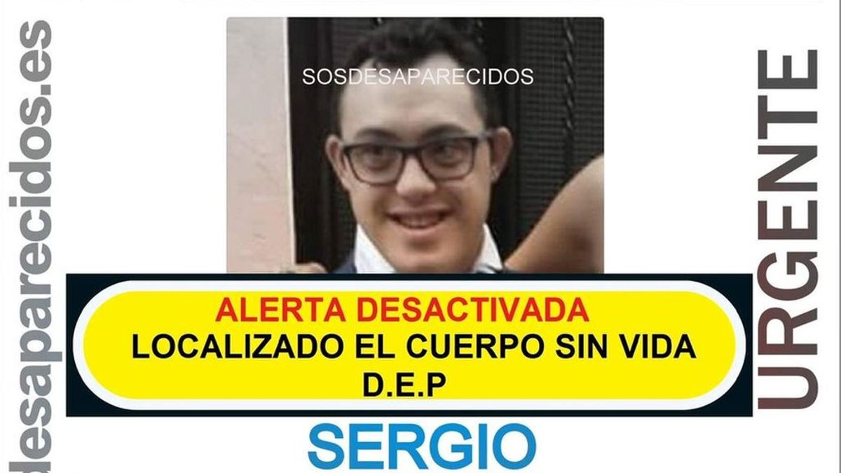 Hallado muerto el joven de 25 años con síndrome de Down desaparecido en Valencia